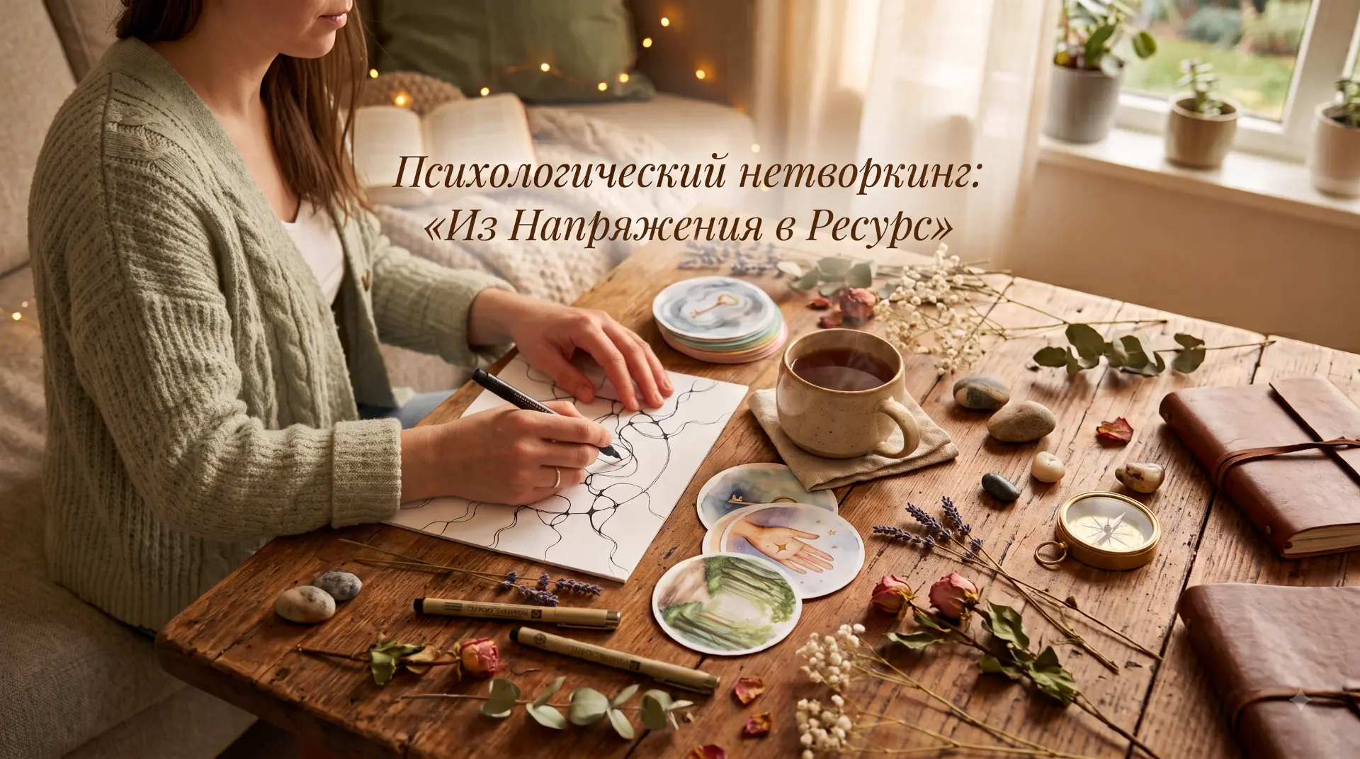 Как за 1,5 часа выдохнуть и вернуть себе ресурс? 🎨✨
