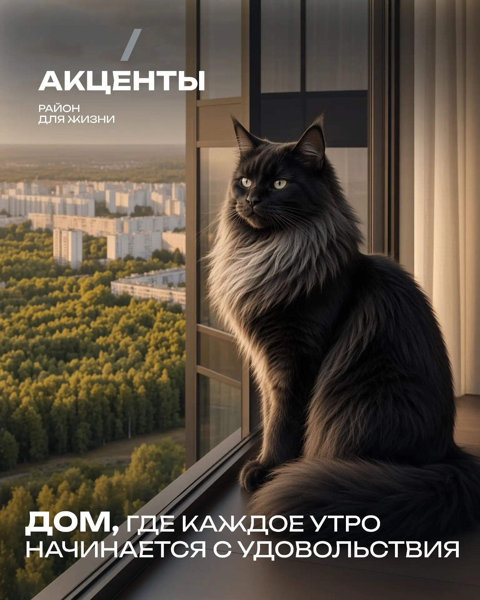 Закройте глаза на секунду. Представьте, что вы просыпаетесь дома, в районе для жизни «А...