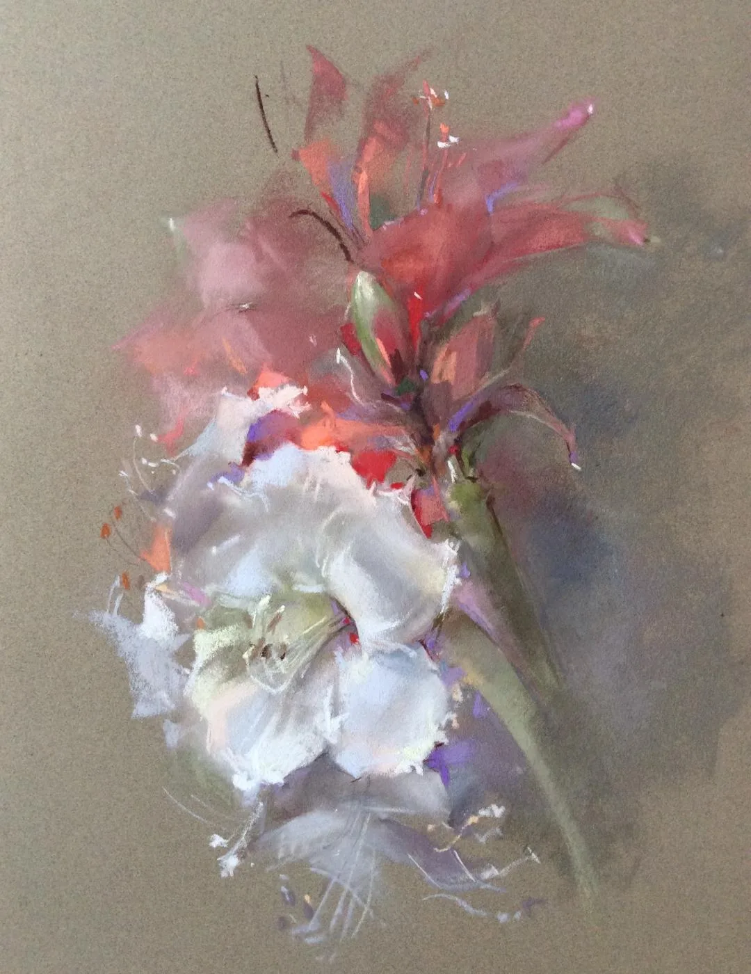 Визуальная поэзия 🌬️  Делимся нежными работами художницы Елены Дюшан, созданными акварелью и пастель