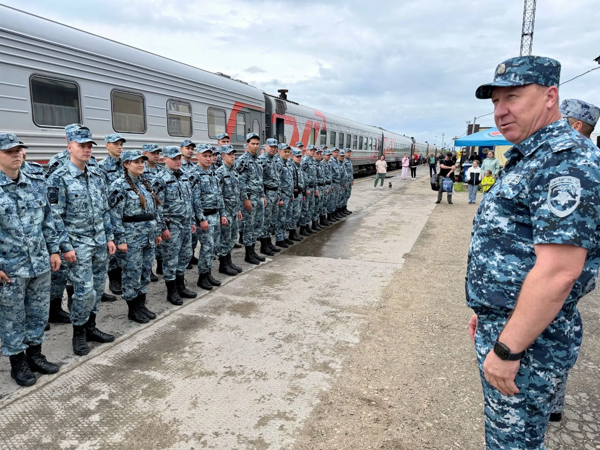 Сводный отряд полиции Коми вернулся из служебной командировки на Северный Кавказ