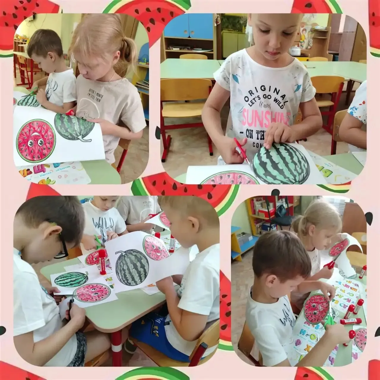 🍉 День арбуза в группах N6 и N8!