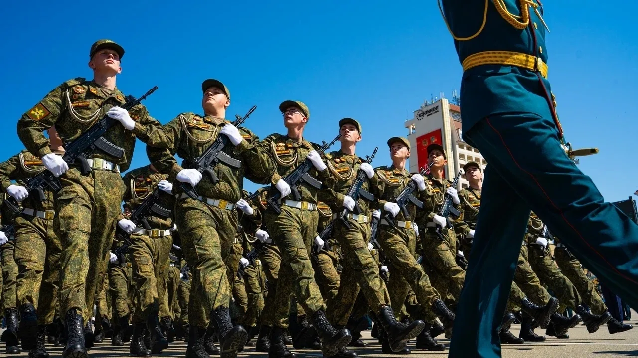 В Ставрополе состоялся торжественный Парад Победы🕊️