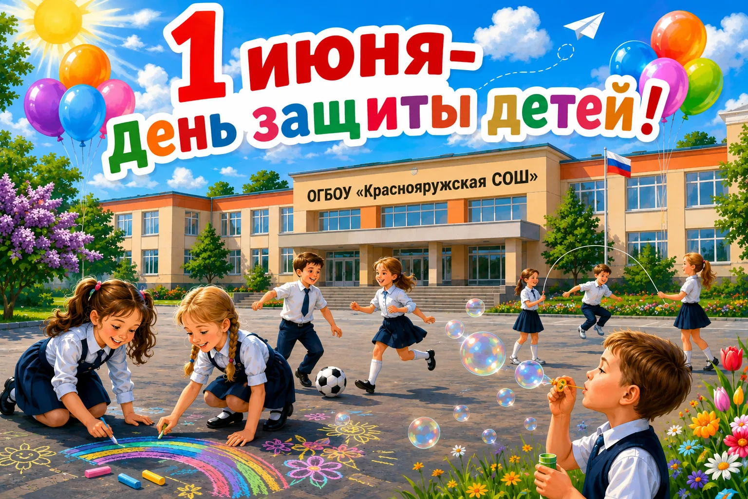 🎈 С Днём защиты детей, дорогие друзья! 🎈