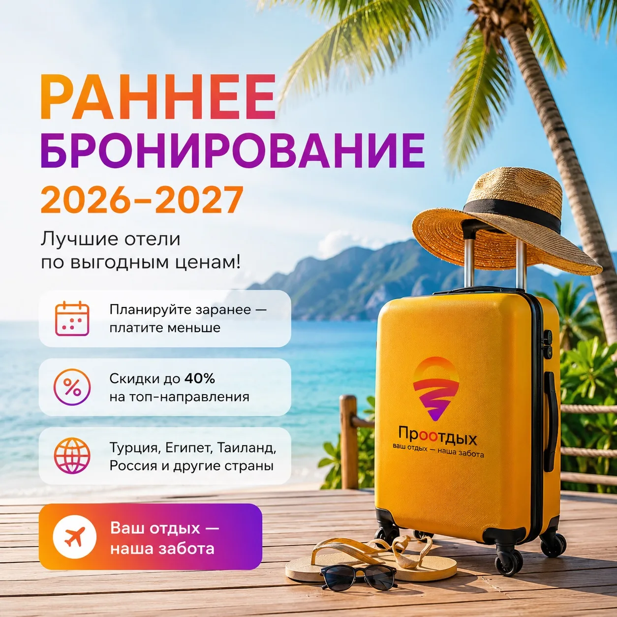 Раннее бронирование 2026-2027: океан выгоды 🌊