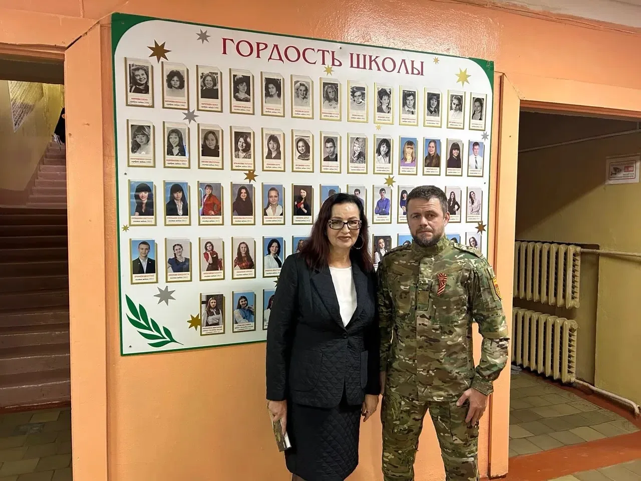 Сегодня удалось лично поблагодарить директора 26-й школы Лукичеву Ларису Валерьевну и к...