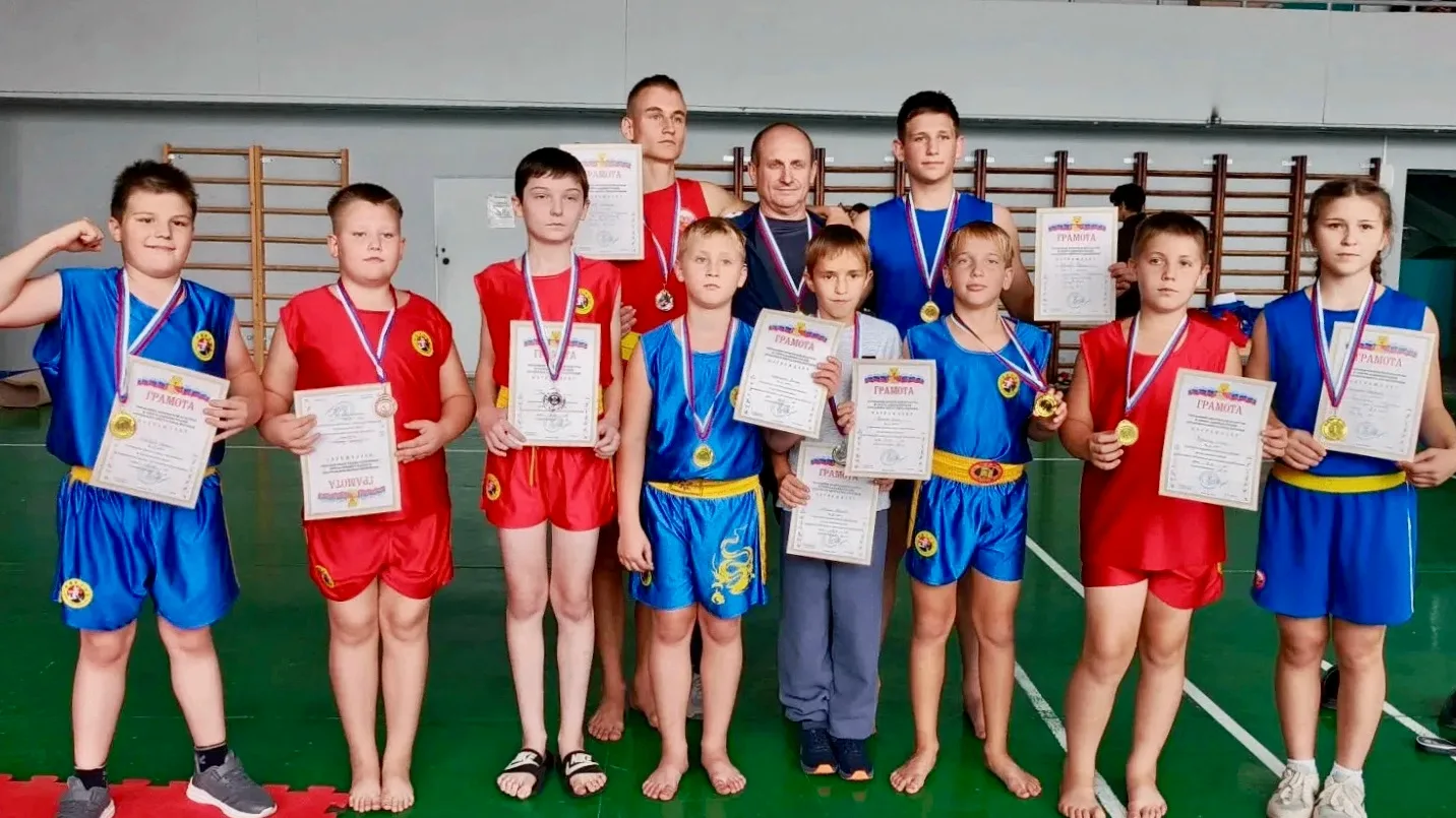 Спортсмены нашей школы завоевали медали первенства Воронежа по ушу-саньда