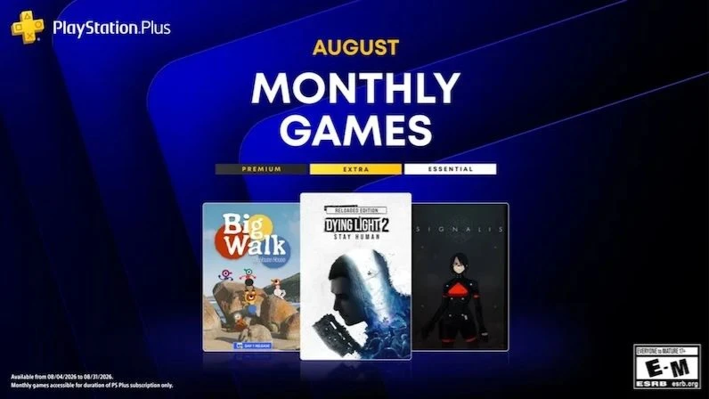 Августовская подборка игр PlayStation Plus Essential стала доступна для скачивания:

🔹️Dying Light 