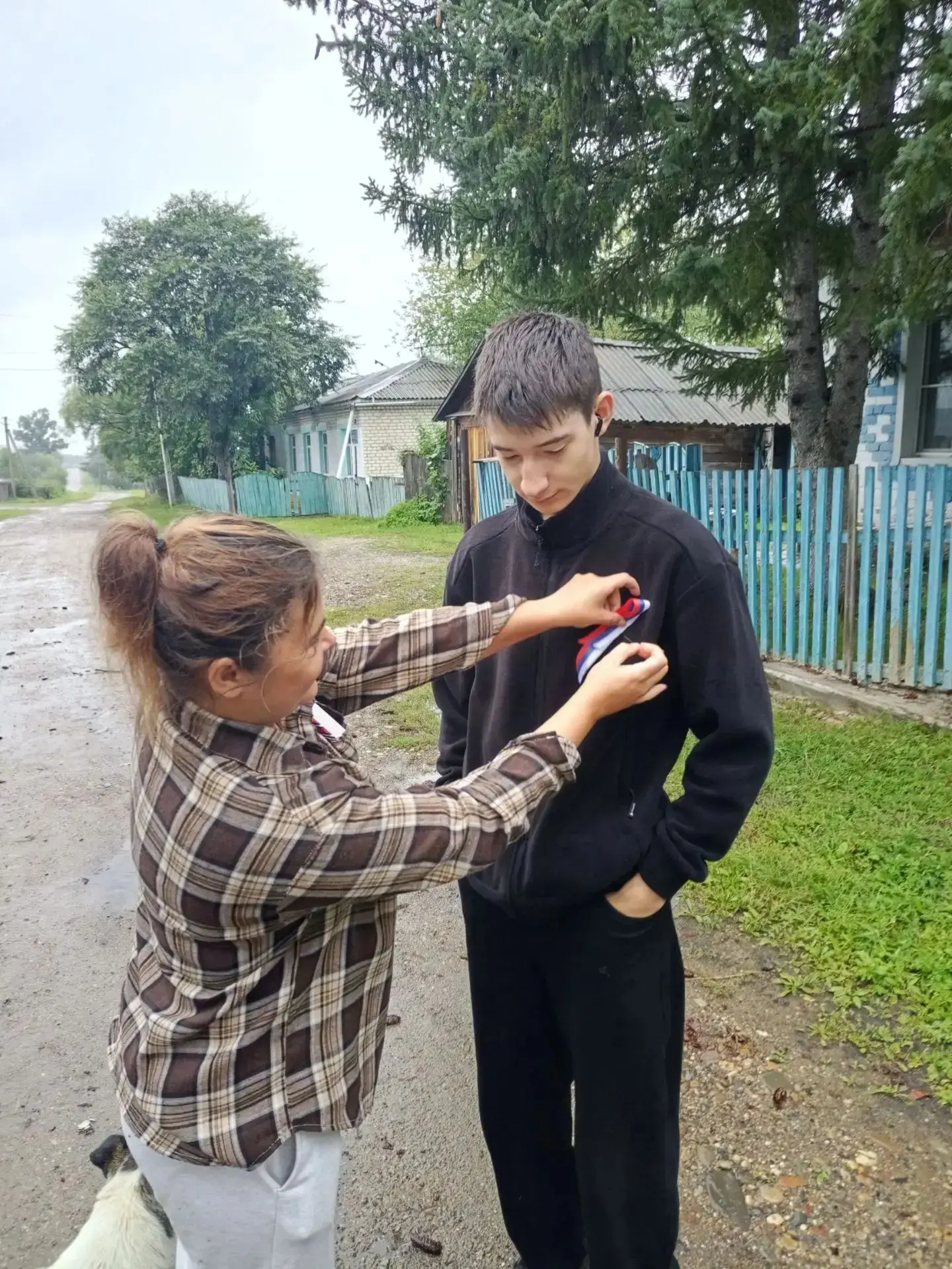 В предверии Дня Российского флага Дом культуры села Албазино совместно с библиотекой, п...