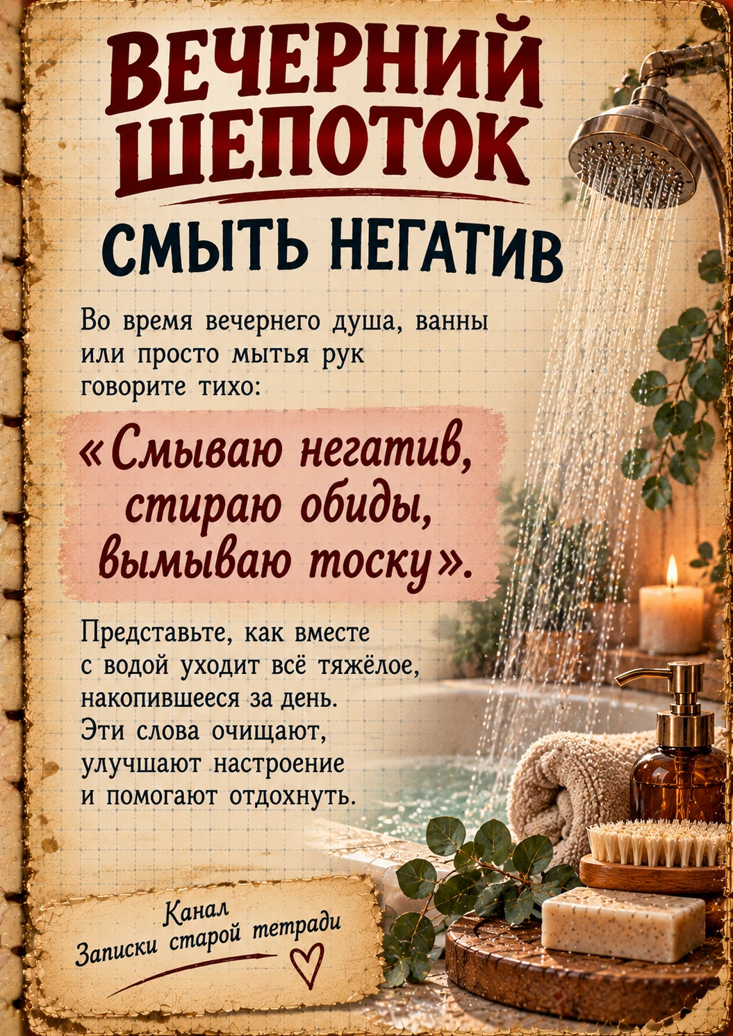 🚿 СМЫВАЕМ ВСЁ ПЛОХОЕ ЗА ДЕНЬ