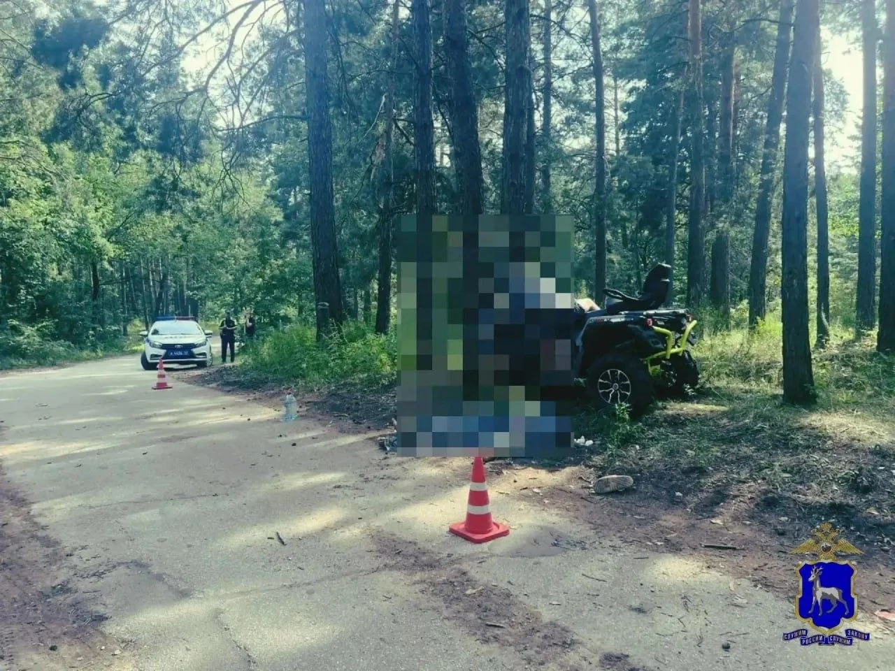 В Самарской области в ДТП в лесу погибли 2 человека