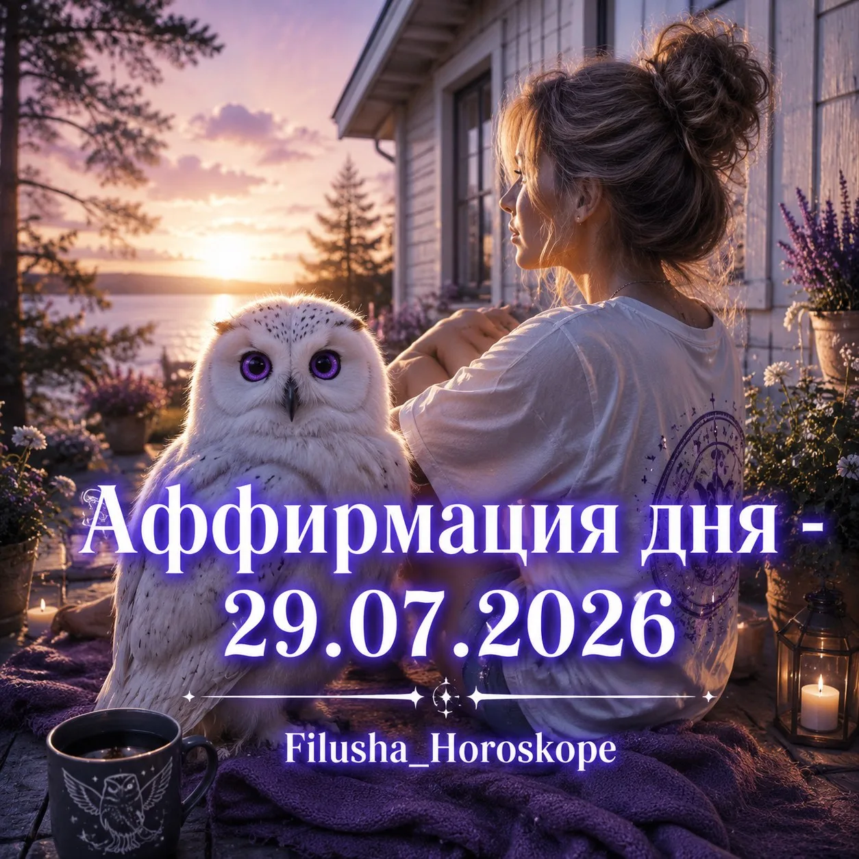 ✨Аффирмация дня - 29.07.2026✨