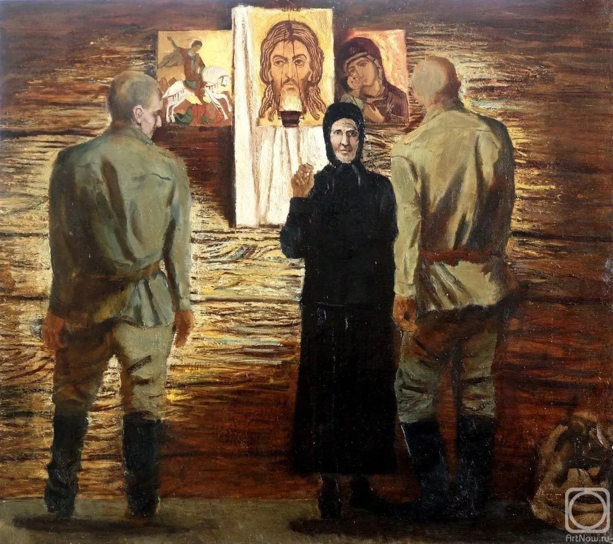 Не один ребенок не пропал , которого мать в спину перекрестила.