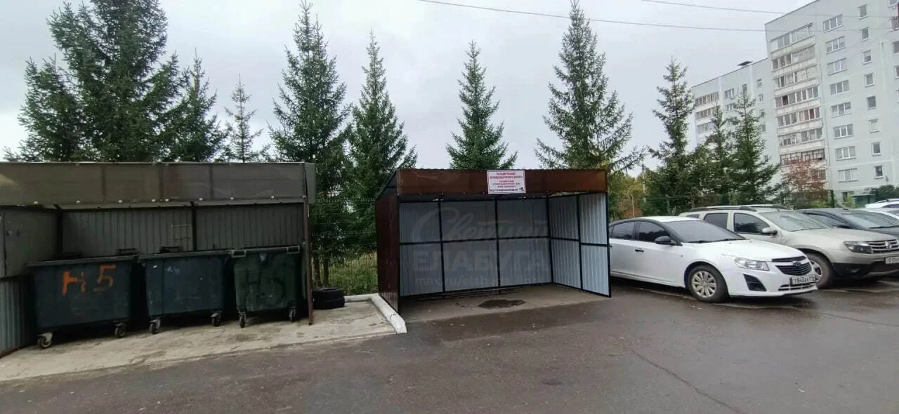 🗑 После нашего поста на Нечаева, 5 поставили новое место для крупногабаритного мусора