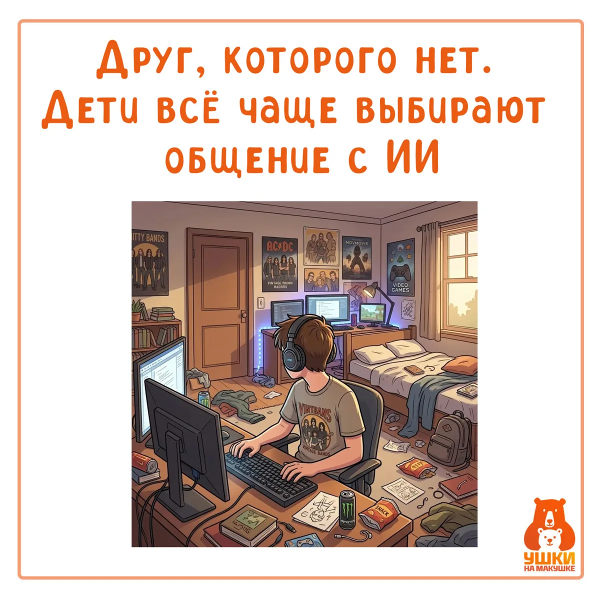 💻 Друг, которого нет. Дети всё чаще выбирают общение с ИИ