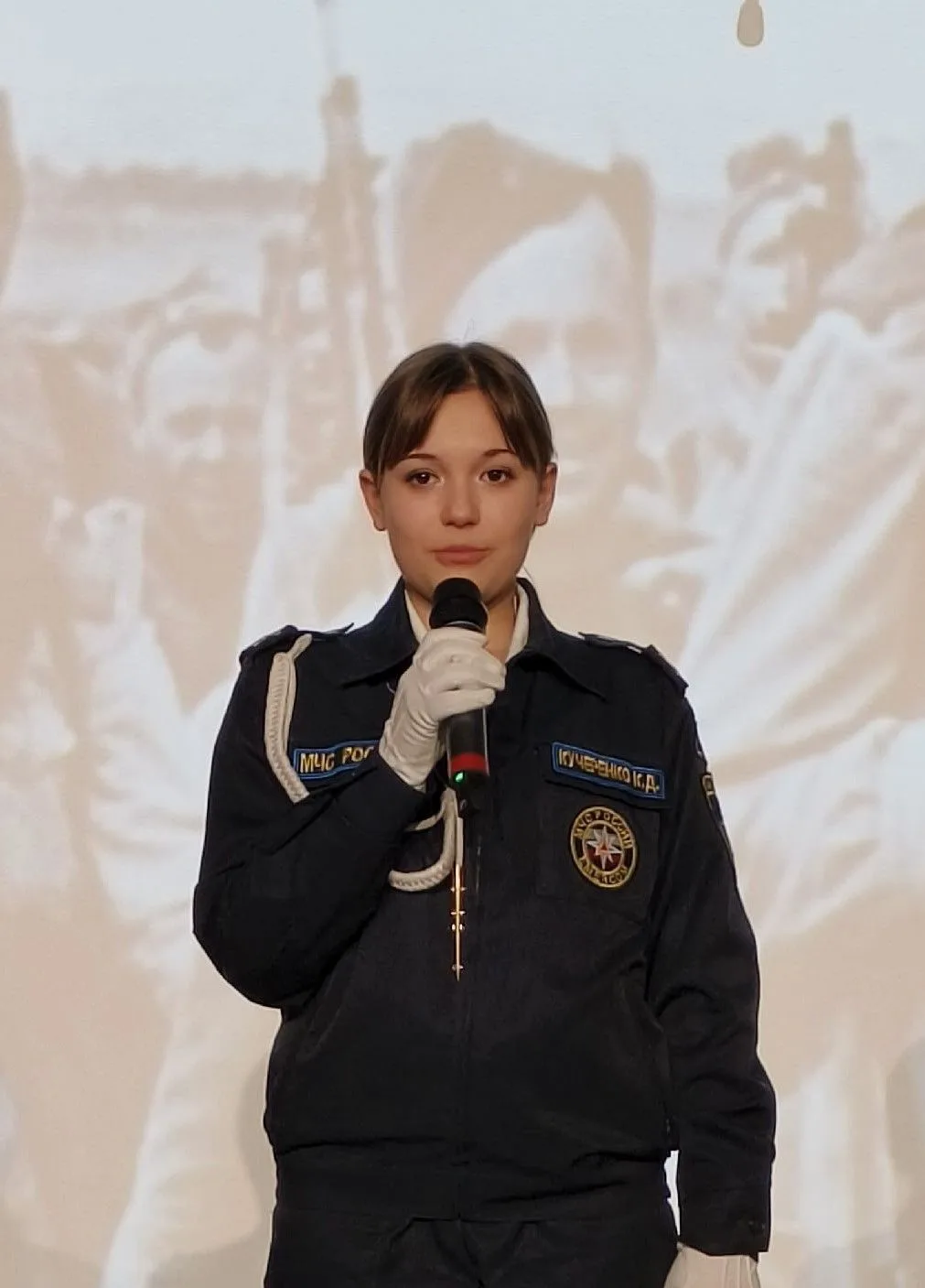 В школе стартовал фестиваль-конкурс «Дорогами войны» 🎶«Дождь, морозы и ветры. Никому не измерить шир