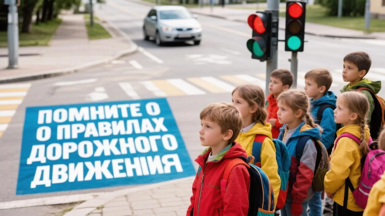 ❗️Безопасность детей на дорогах: простые правила, которые спасают жизни