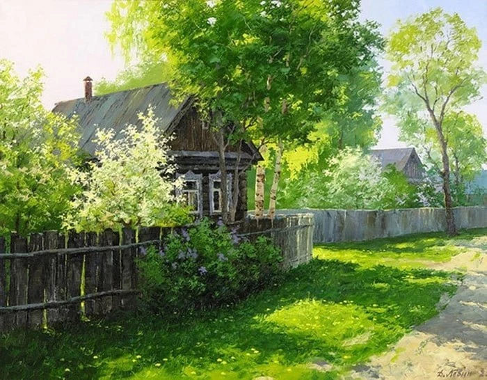 ..У плетня заросшая крапива