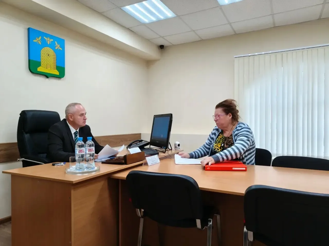 Провел очередной личный прием граждан.