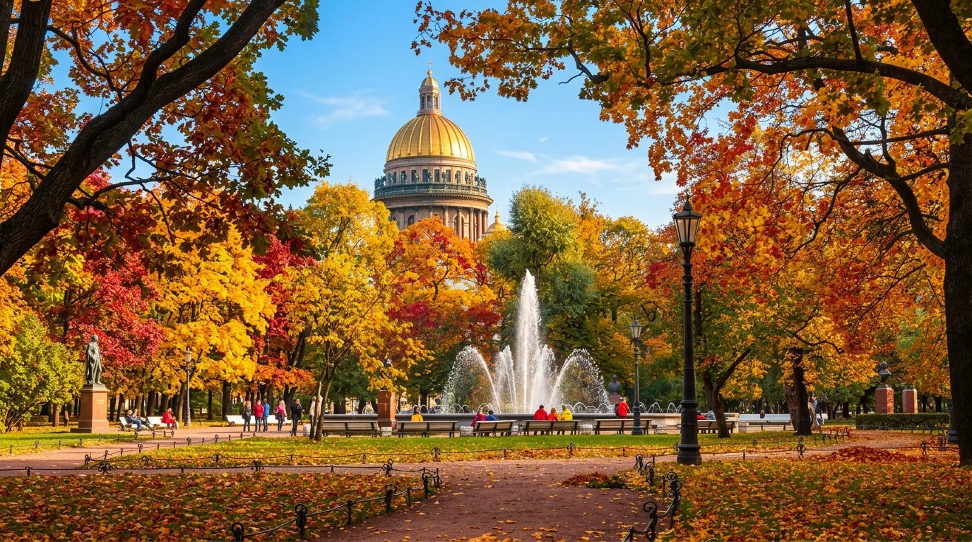 # 🍁Санкт-Петербург осенью — город, который невозможно не полюбить