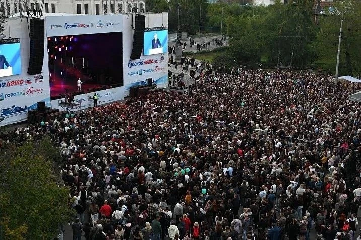 Более 190 тысяч человек отметили день рождения Барнаула
