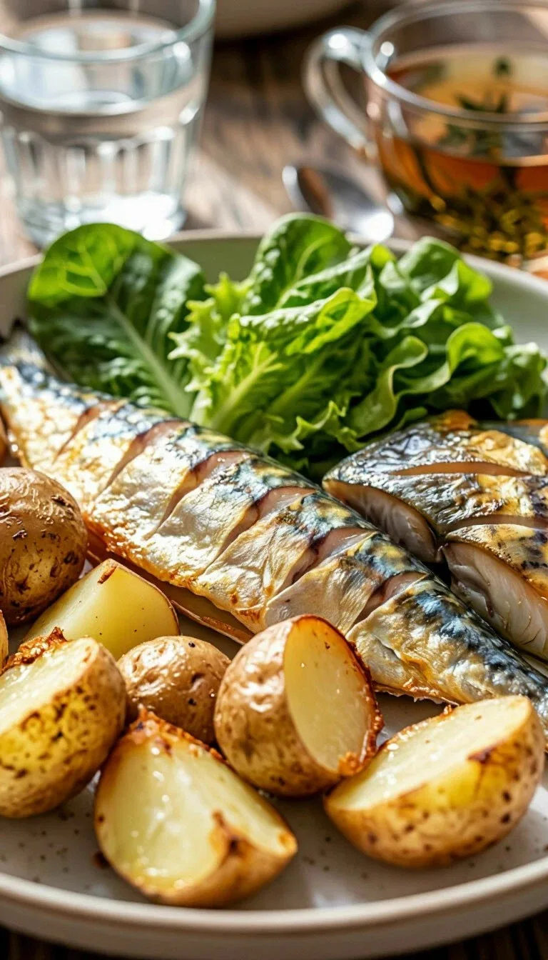 🔥 Скумбрия с картошкой в духовке и готовый ужин без заморочек
