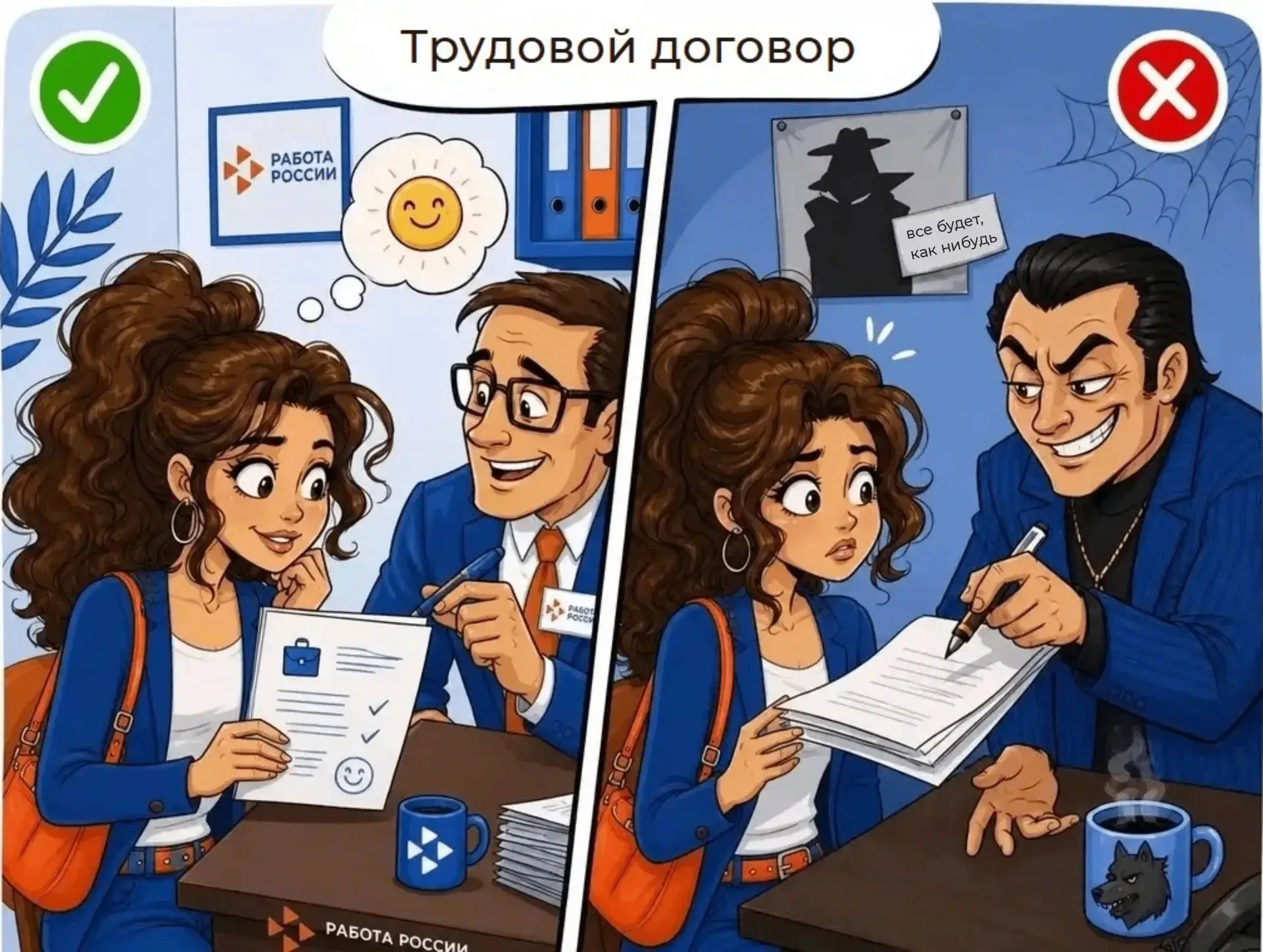 🟢 Норм или 🔴 стрем? Трудовой договор