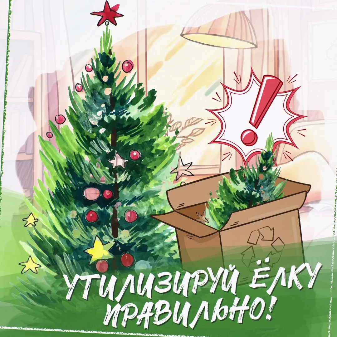 🎄Живая ёлочка отслужила свое? Утилизируйте ее правильно!

В ГУ МЧС России по Магаданской области пр