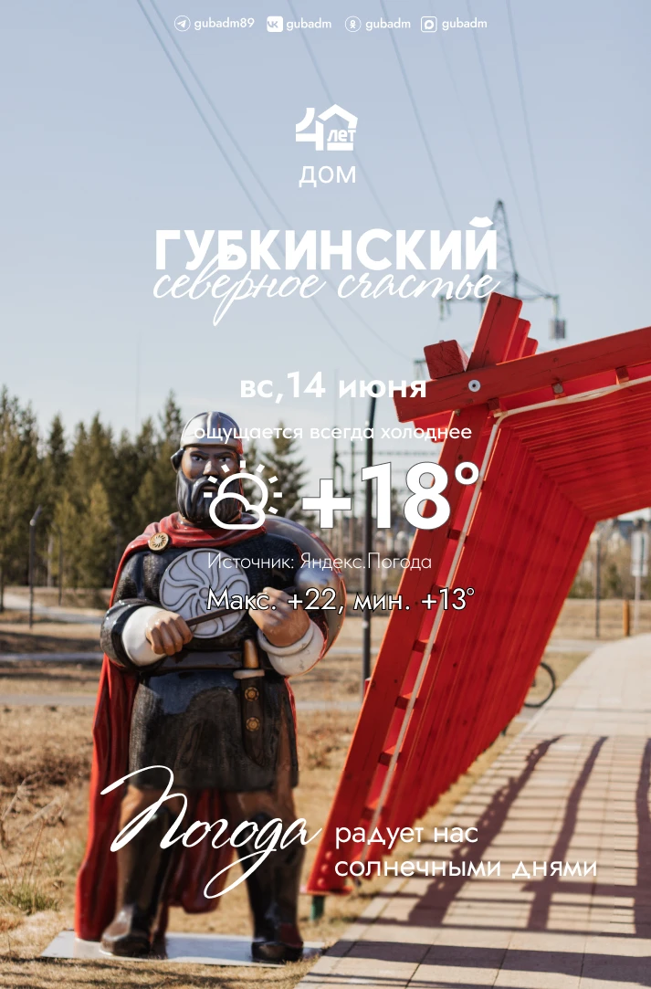☀️Доброе утро, губкинцы!