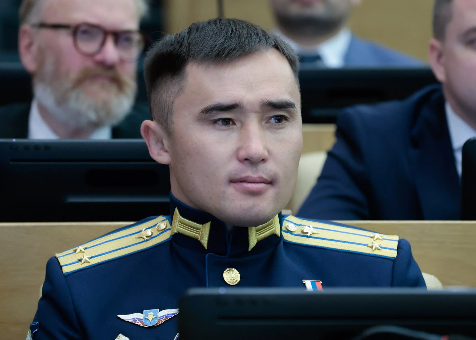 Дашибал Мункожаргалов — уже на первом заседании Госдумы IX созыва.
