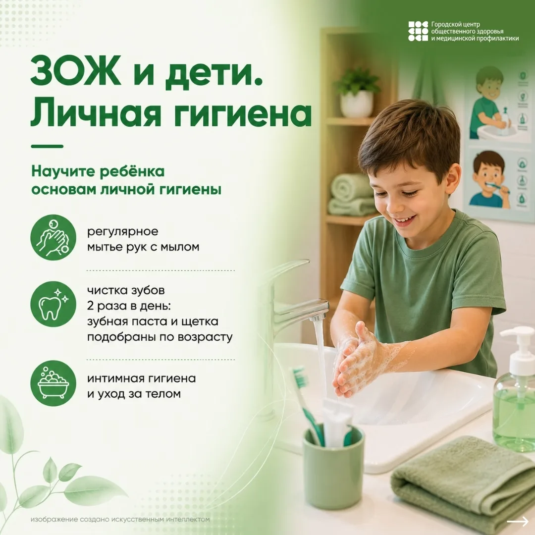 🌟 ЗОЖ и дети. Личная гигиена 🌟