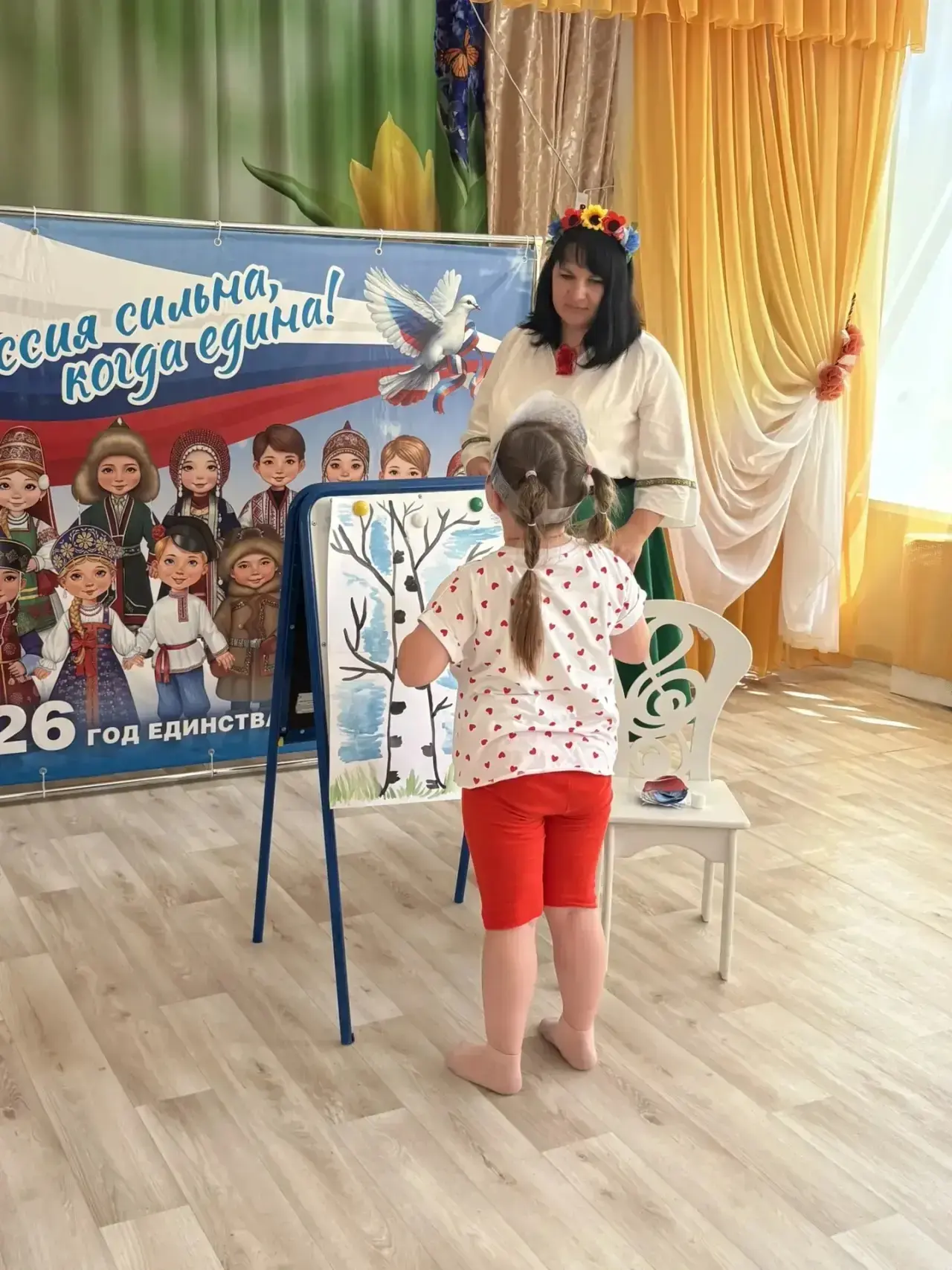 🇷🇺✨ В нашем детском саду прошел удивительный патриотический мастер-класс для детей старшего возрас