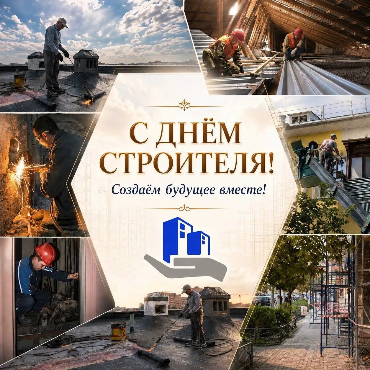 🏗 С Днём строителя!