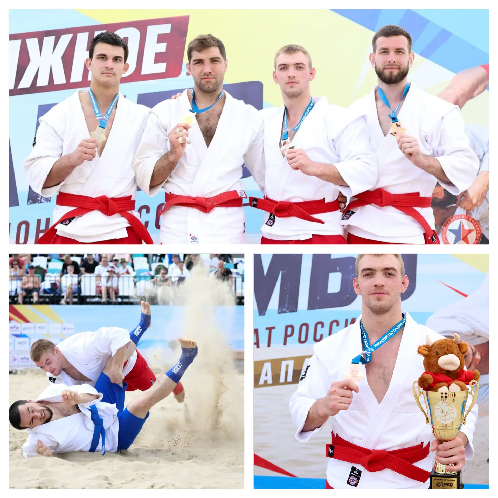 Бронза в пляжном самбо — у нашего амбассадора!

Илья Затылкин занял третье место в соревнованиях по 