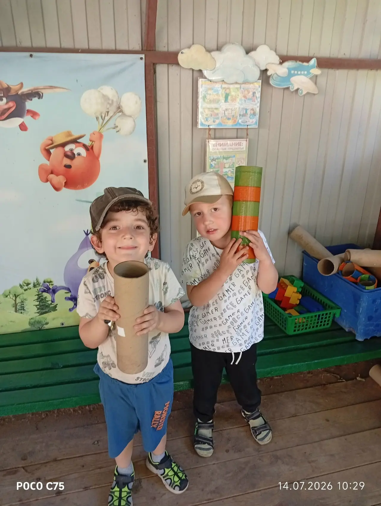 ☀️ Лето в детском саду — это время максимума на свежем воздухе! 
Яркое солнце и теплый воздух создаю