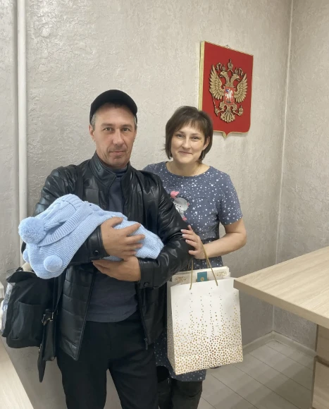 Победное имя получила новорожденная в семье Людмилы из Читы
 
В отделе ЗАГС Ингодинского района Читы