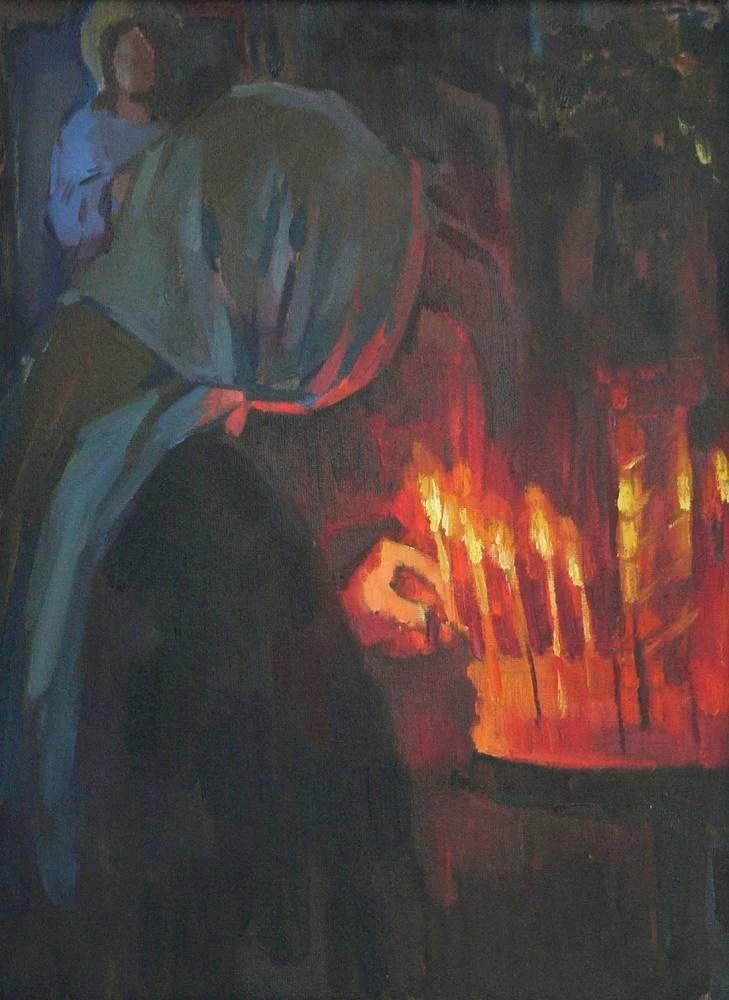 ✨️🙏 Как пламя костра всегда поднимается кверху, так сердце, объятое пламенем молитвы, ...