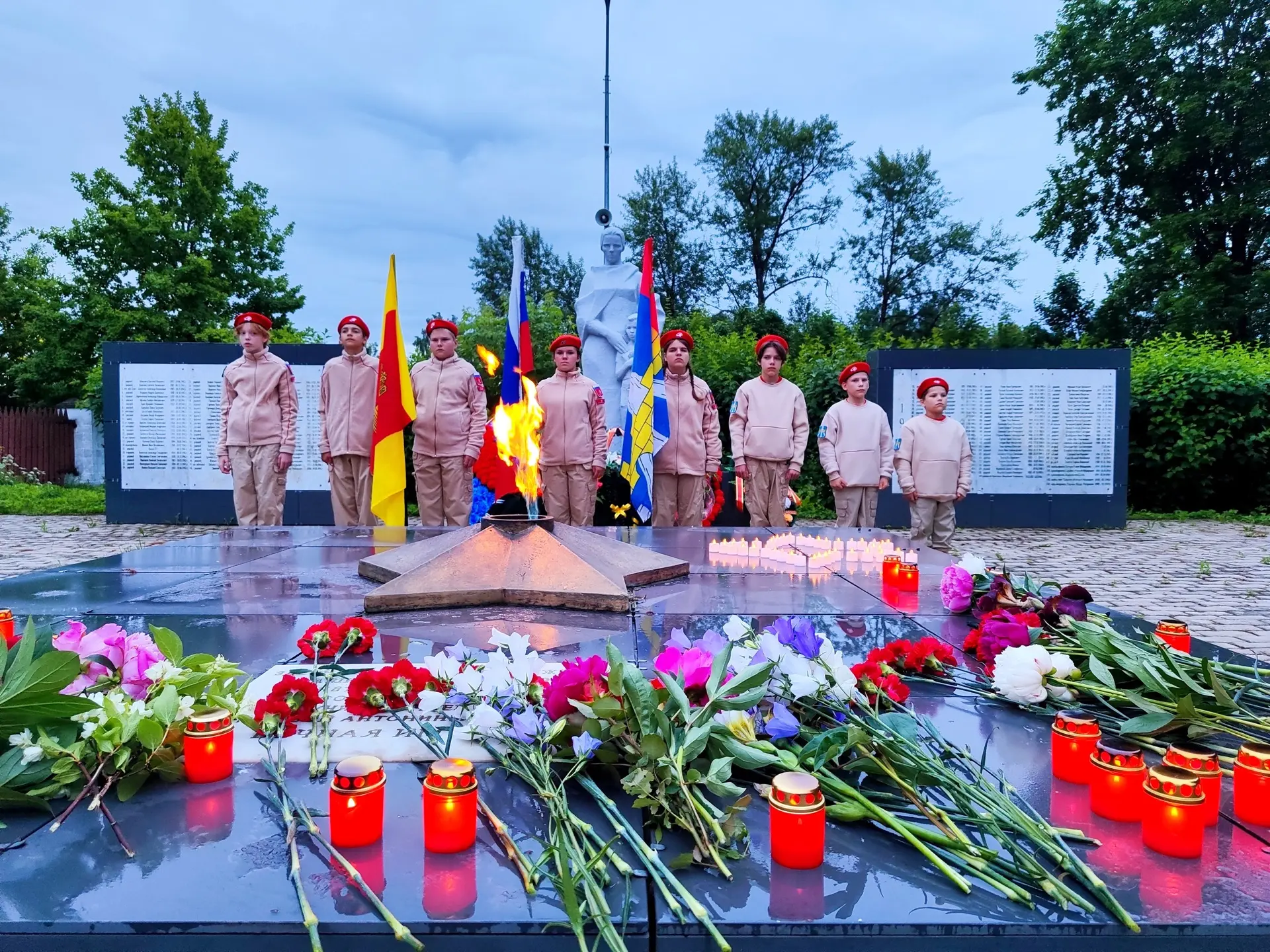 Селижаровский муниципальный округ в четыре часа утра 22 июня присоединился к Всероссийской акции «Св