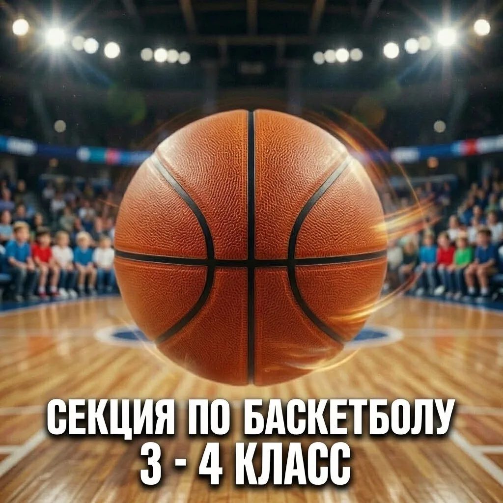 🔥 Старт в баскетболе для 3–4 классов! Приглашаем в ШСК «Виктория»