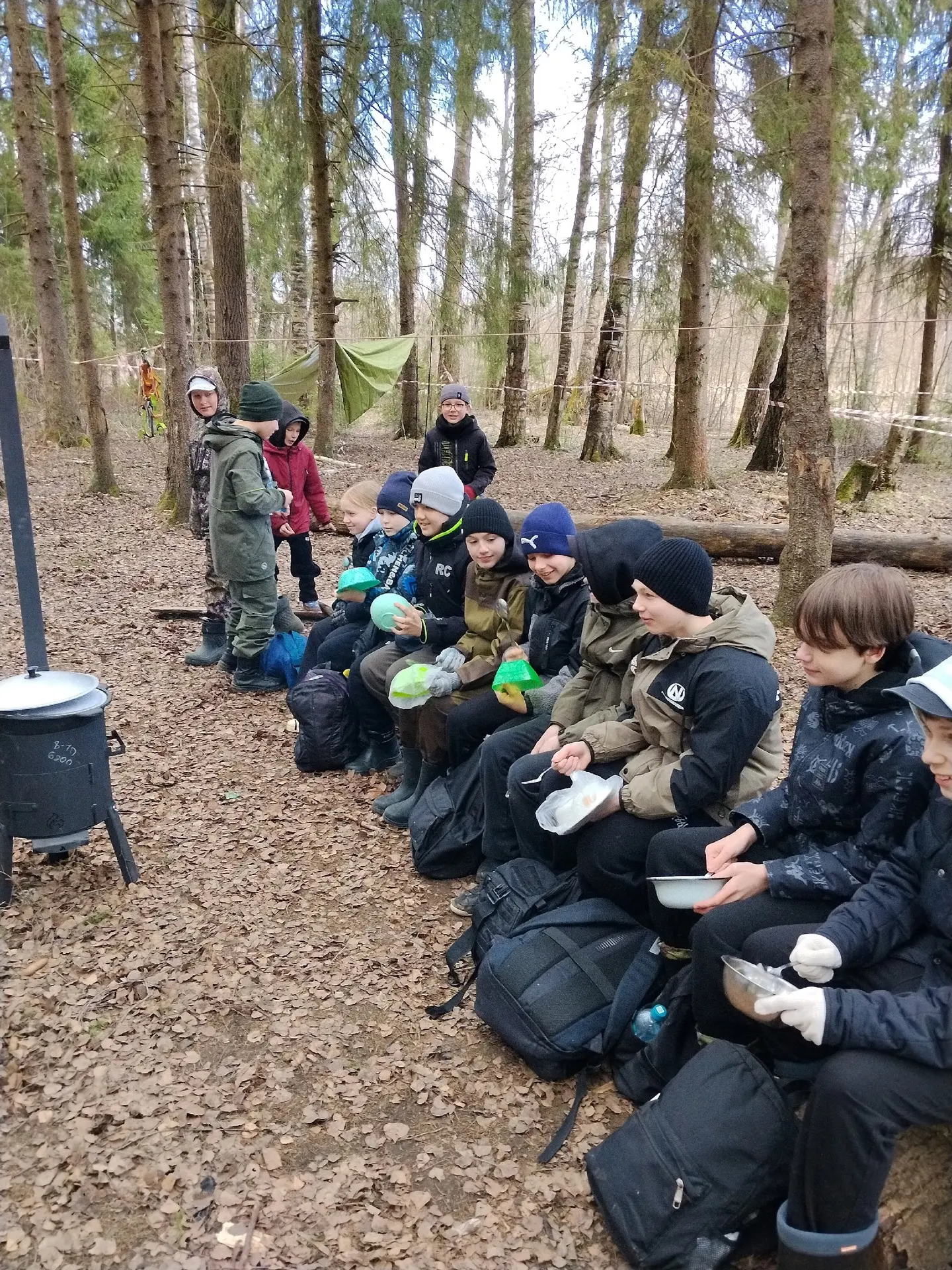 #Школа22 #Уроксинтересом  🌲 Вылазка в лес: приключения, навыки и победа! 🌲  🏕️25 апреля 2026 года на
