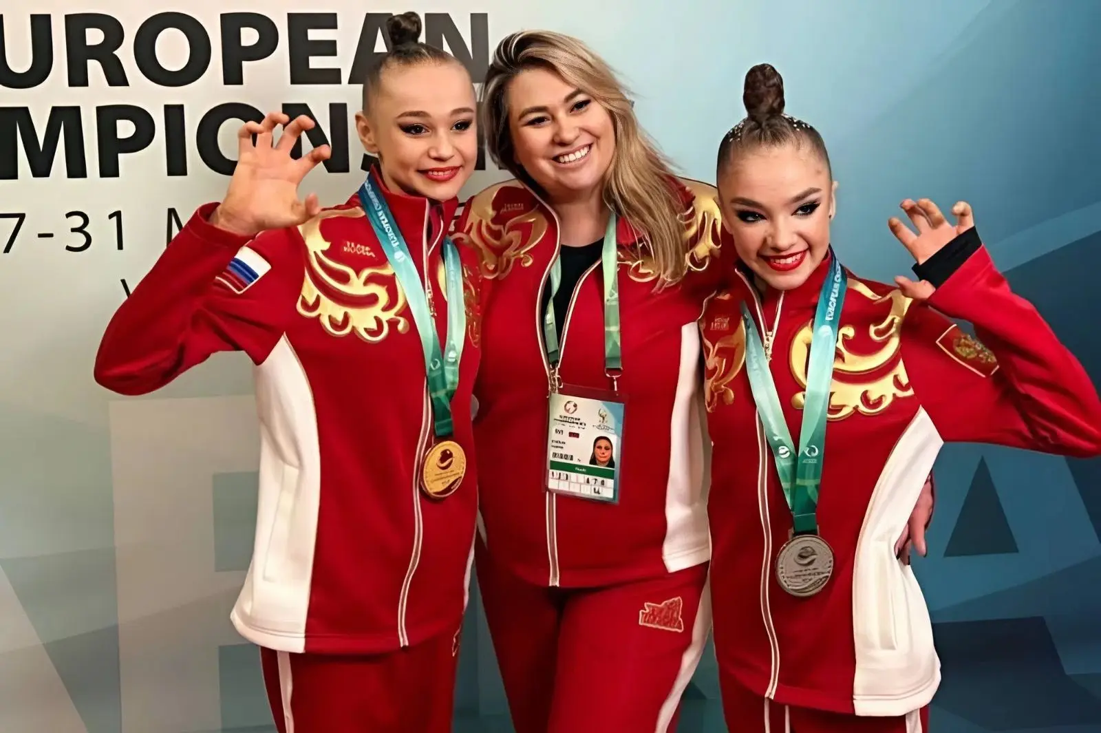 🔥Российские гимнастки успешно выступили на Чемпионате Европы по художественной гимнаст...