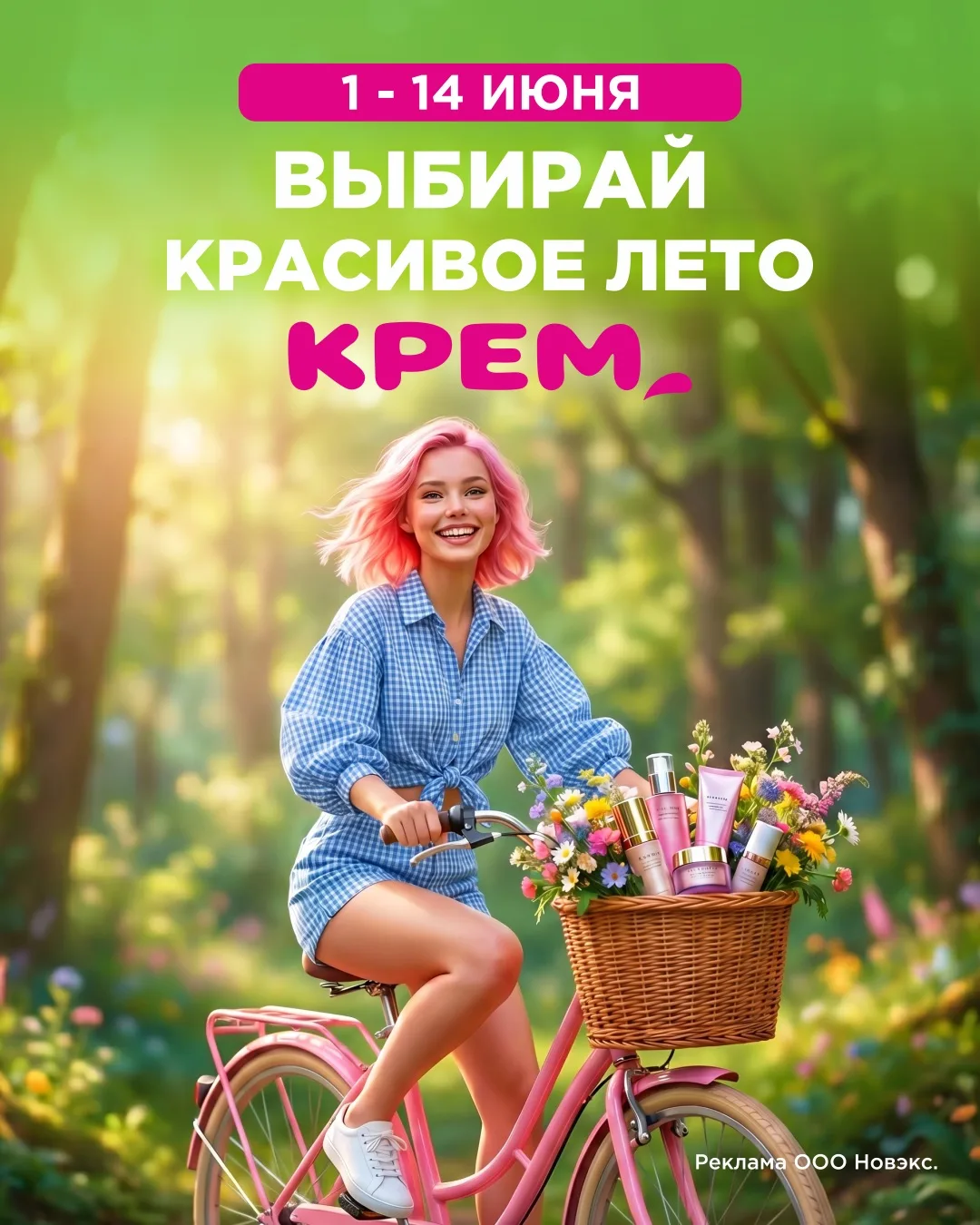 Летние выгодные предложения уже ждут вас в КРЕМ☀️