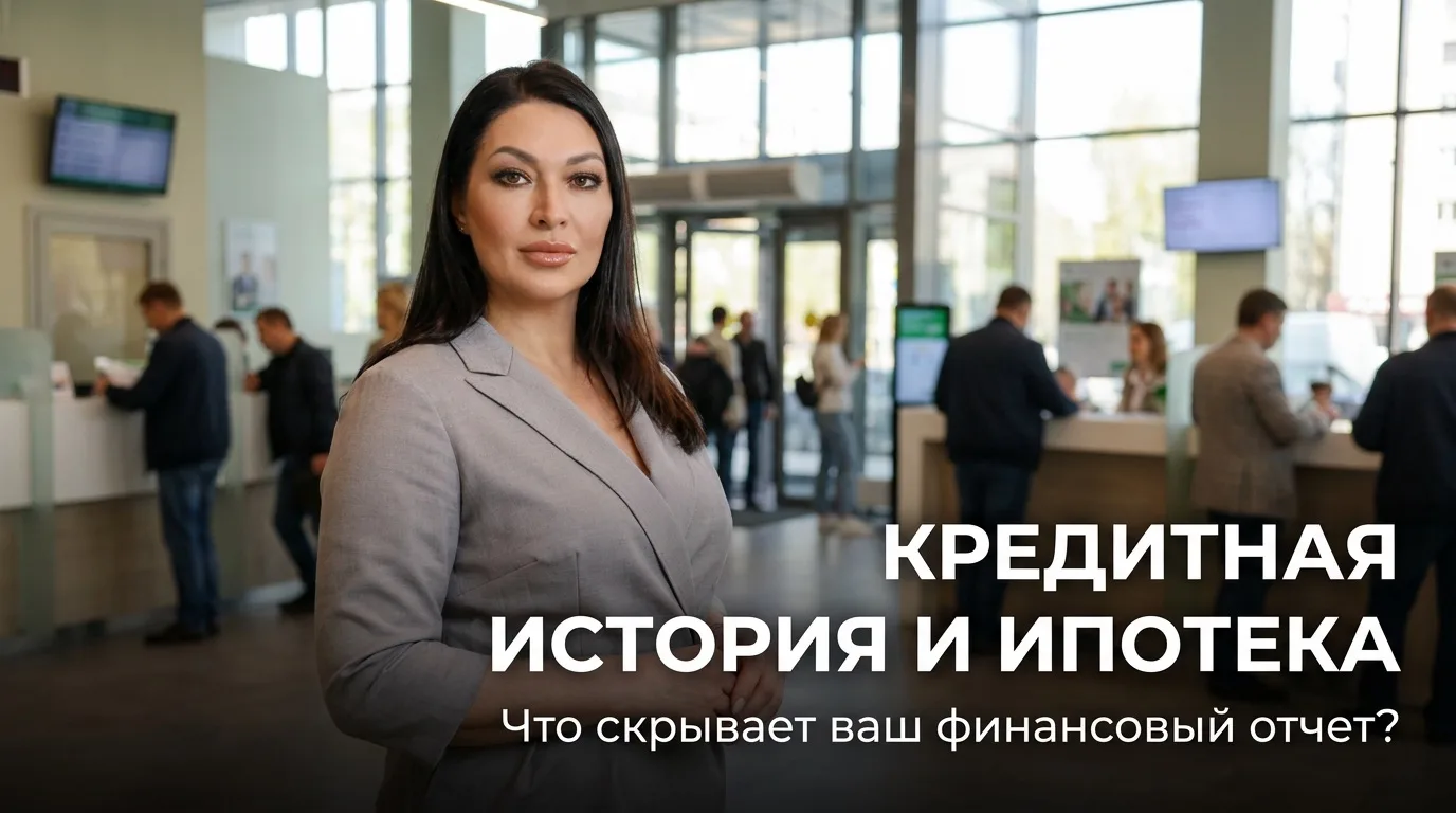 Кредитная история — это ваше финансовое лицо. И если вы планируете покупку квартиры, «л...