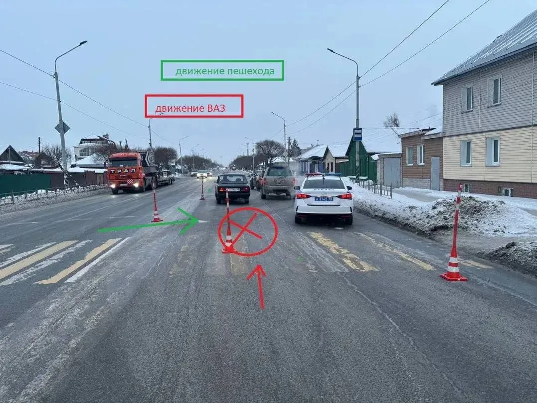 В Омске будут судить водителя «ВАЗ-2107», который сбил пенсионерку на «зебре» и оставил...