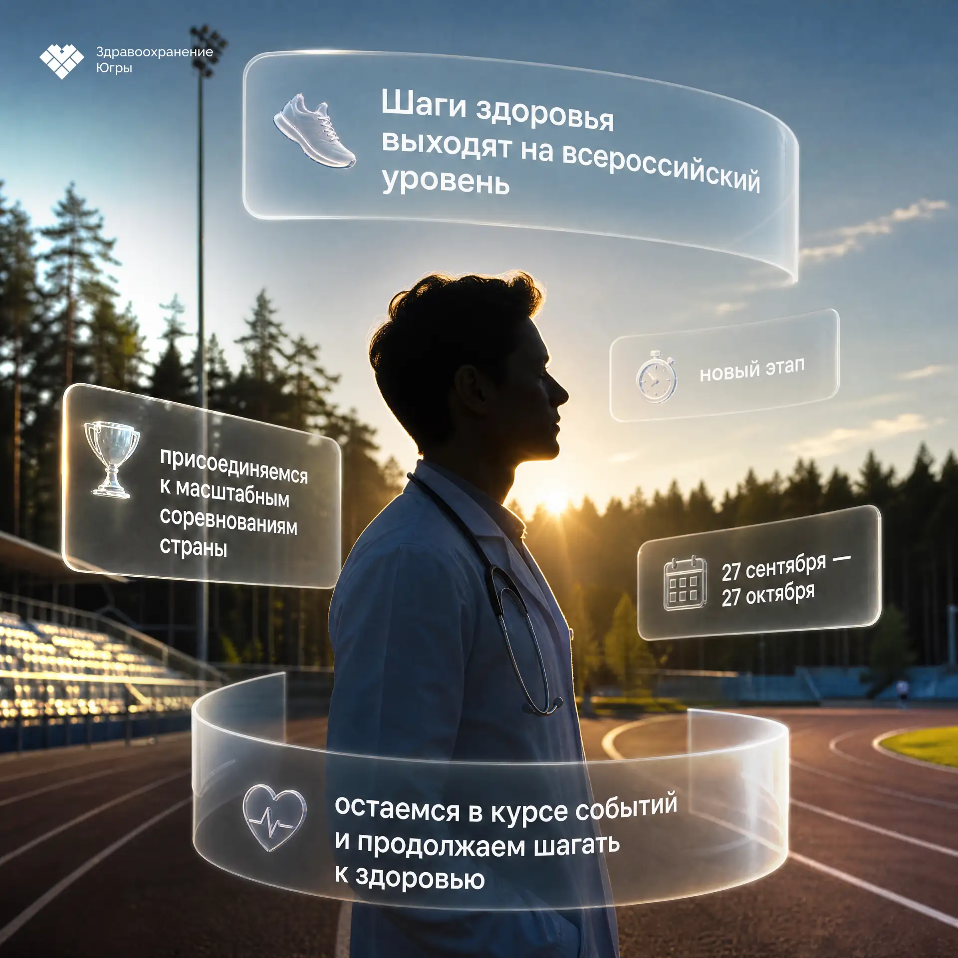 🚶‍♀️ «Шаги здоровья» продолжаются: региональный проект присоединится к всероссийским с...