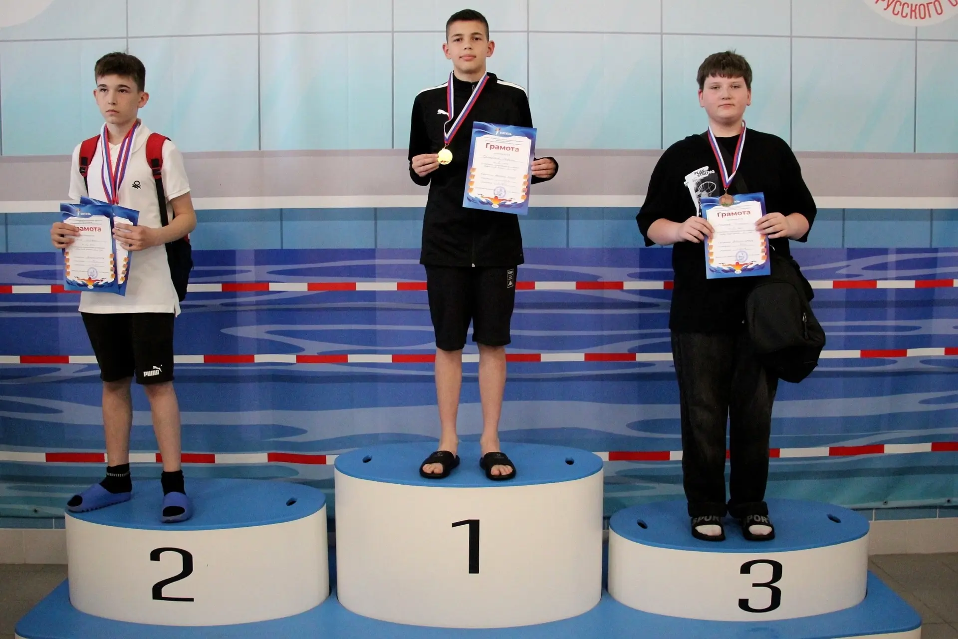 #Школа22 #Кадетсво #ПризерыПобедители  🏊В минувшее воскресенье в СШОР "Витязь" прошёл третий этап со