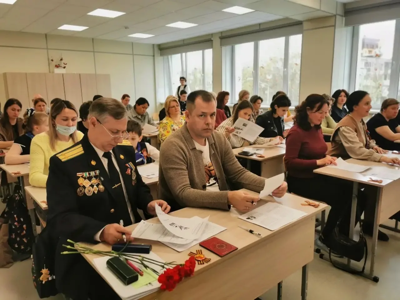 Сегодня мы в очередной раз приняли участие в международной  акции "Диктант Победы".   Цель акции - п