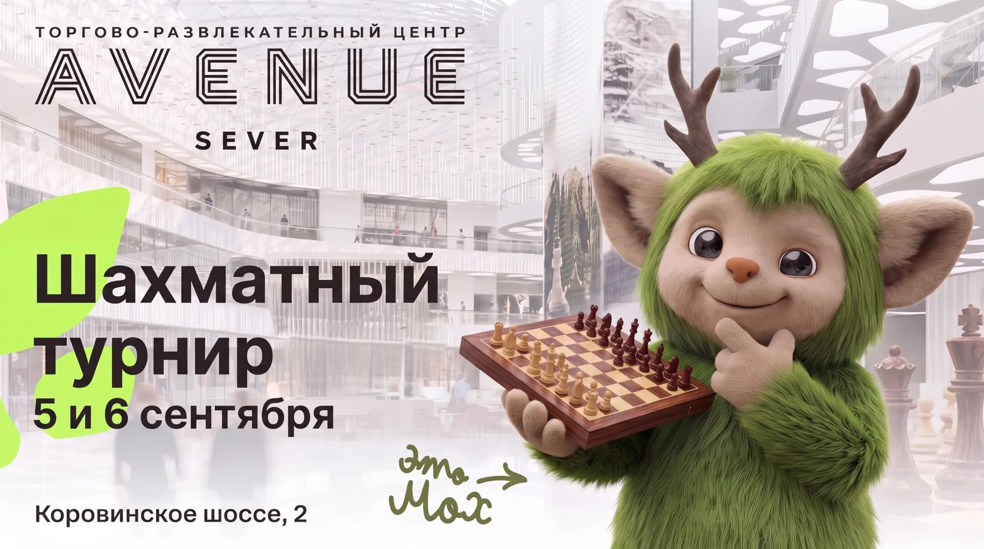 Шах и Мох… ой, шах и мат♟️