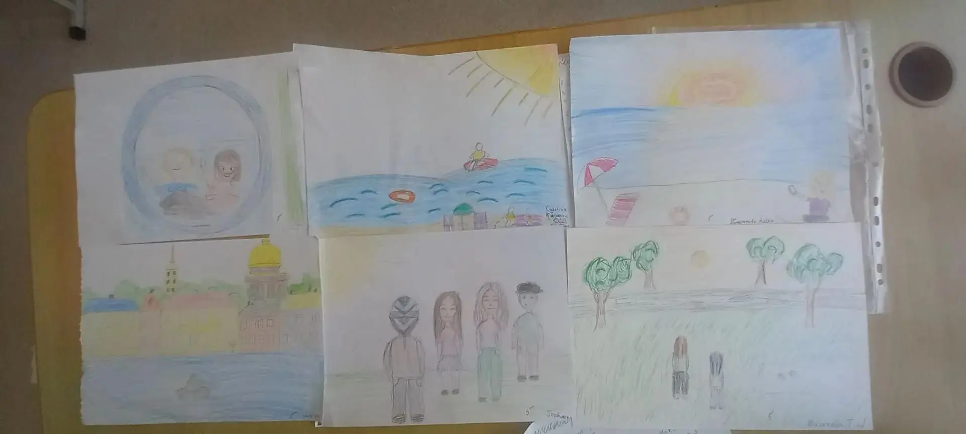 🎨 Лето на бумаге: первые уроки ИЗО и море ярких красок!
