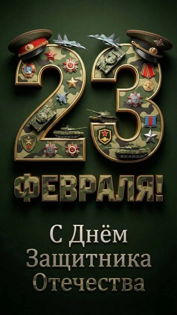 С 23 февраля! 🎖️