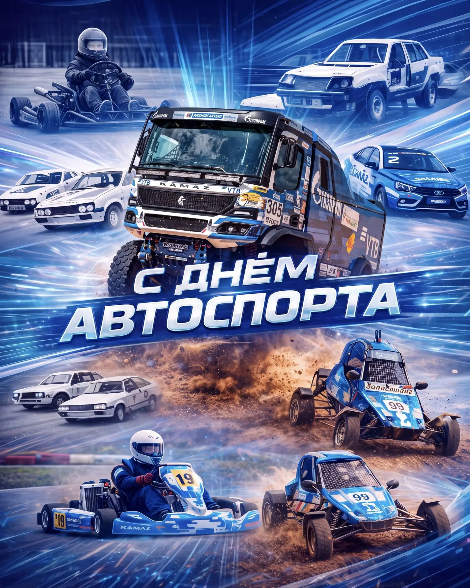🏁 С ДНЁМ АВТОСПОРТА!

Сегодня, 22 июля, отмечается День автоспорта — праздник скорости, адреналина,